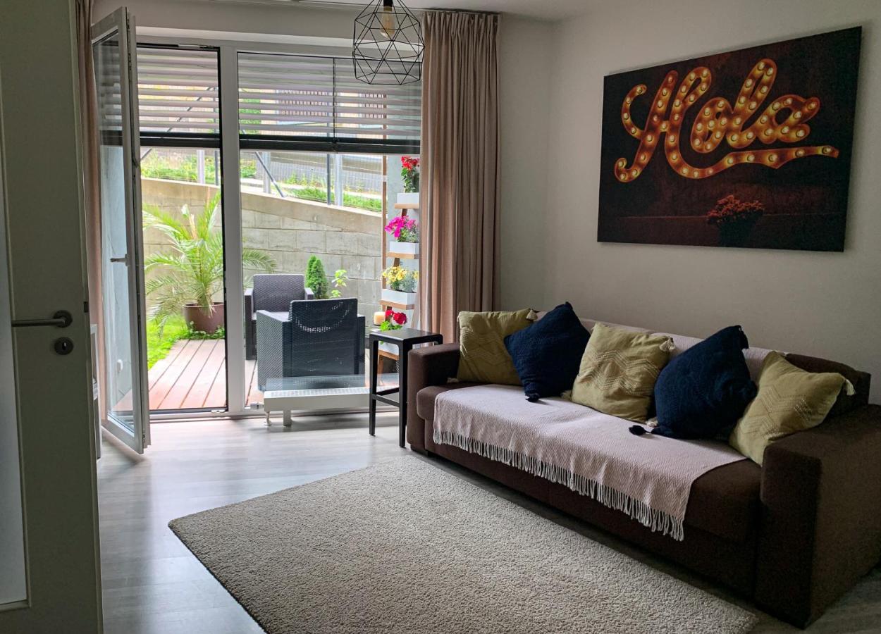 Jezerni Apartman S Terasou A Saunou V Lakepark Residence Doksy  Buitenkant foto