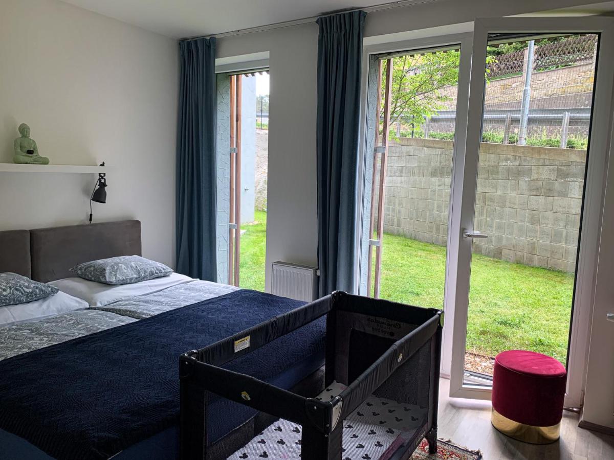 Jezerni Apartman S Terasou A Saunou V Lakepark Residence Doksy  Buitenkant foto